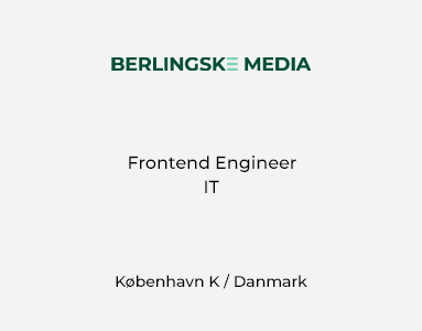 Frontend Engineer