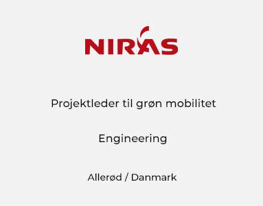 Projektleder til grøn mobilitet