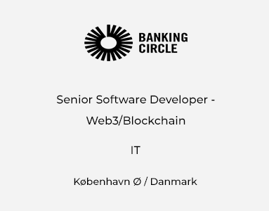 Senior Software Developer – Web3/Blockchain